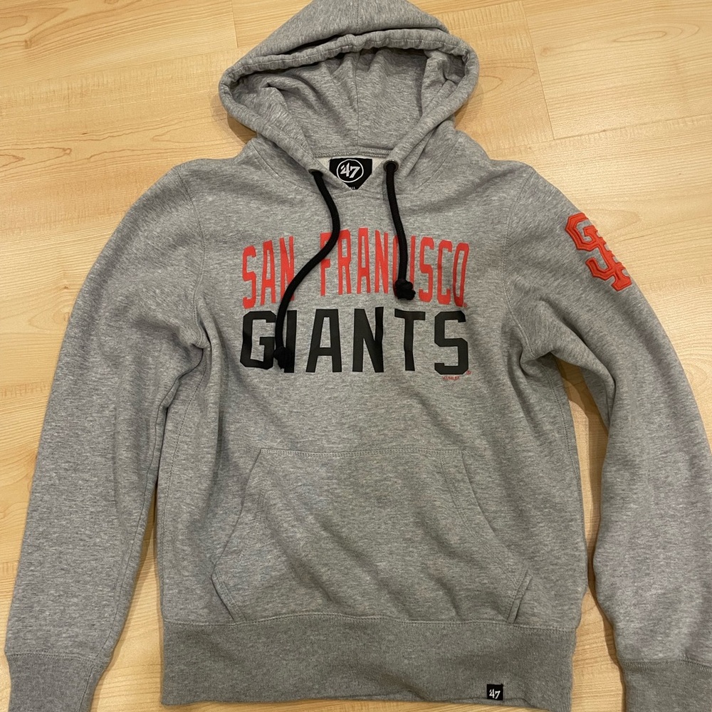 Grey SF Giants Hoodie